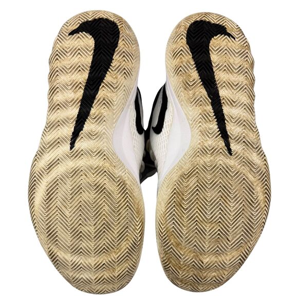 Nike Zoom‎ Rev Sneakers Shoes Mens TB Basketball  White Black 922048-100 Size 9 - Picture 6 of 9